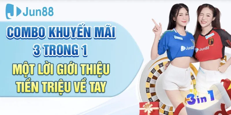 Jun88 ️ Khuyến mãi HOT tại Jun88.com + Nhận ngay 88K hấp dẫn 11 Combo ưu đãi Jun88 hấp dẫn nhất